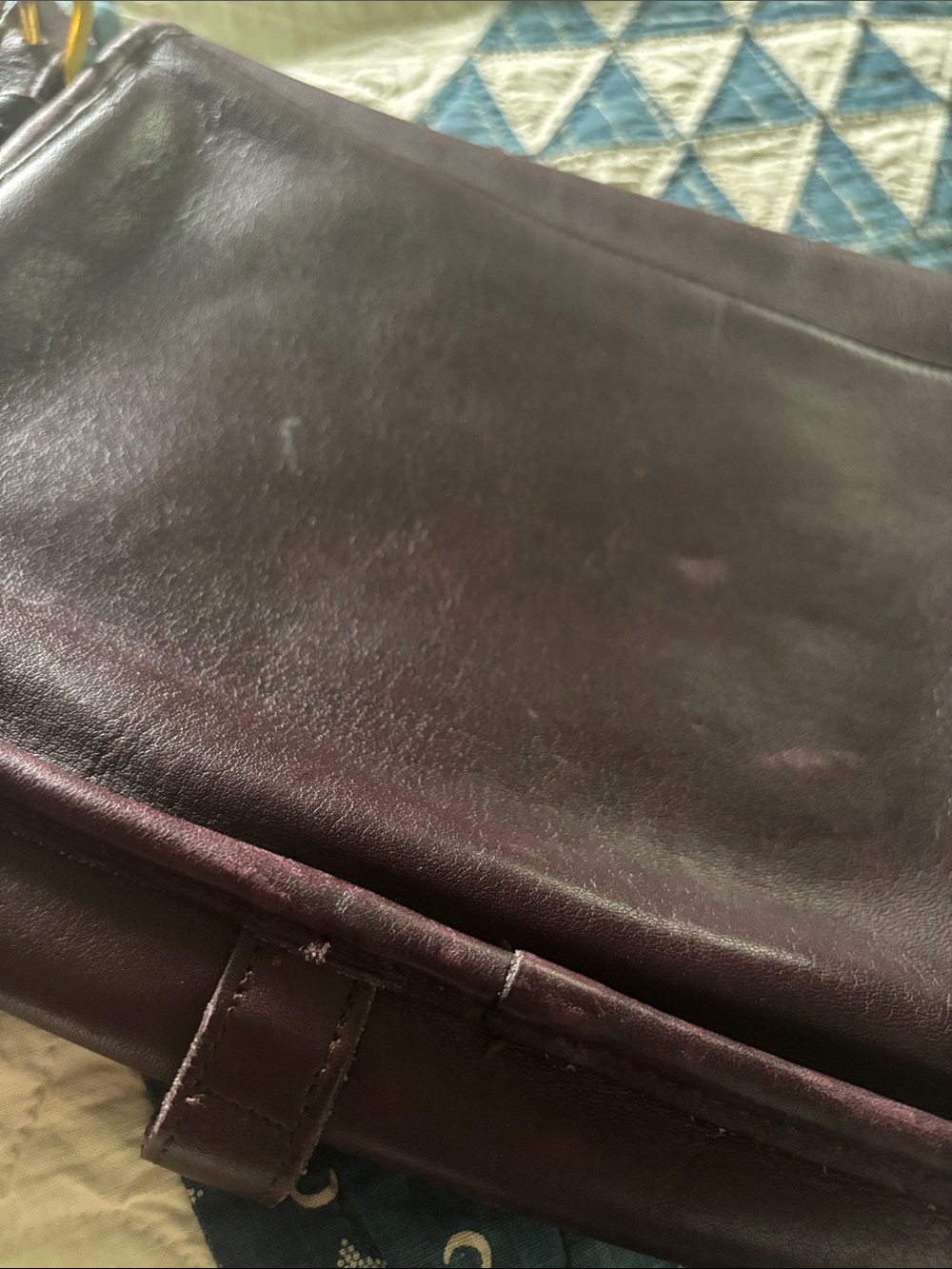 Vintage Coach Saddle Flap Pouch 9585 - Picture 11 of 11